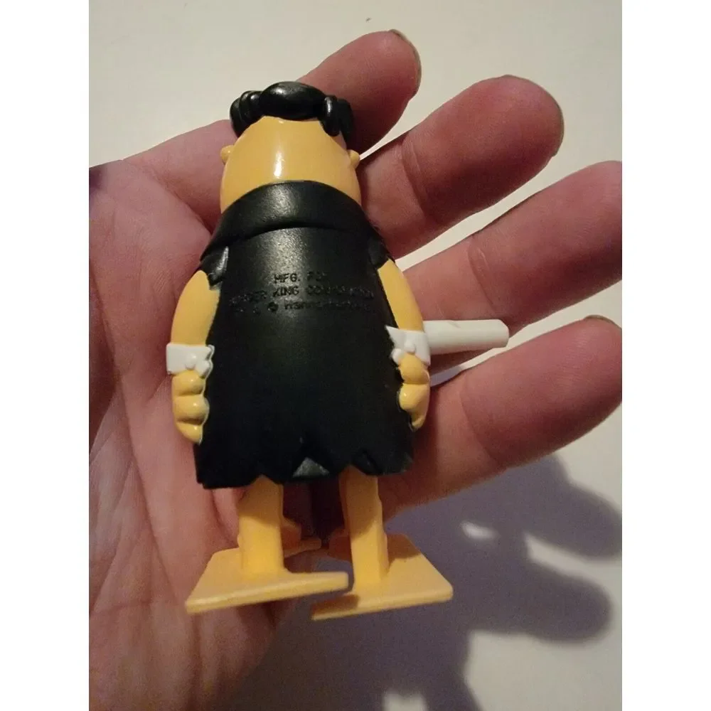 Burger‎ King Fred Flintstone Hanna Barbara Wind Up Walker Vtg Cake Topper